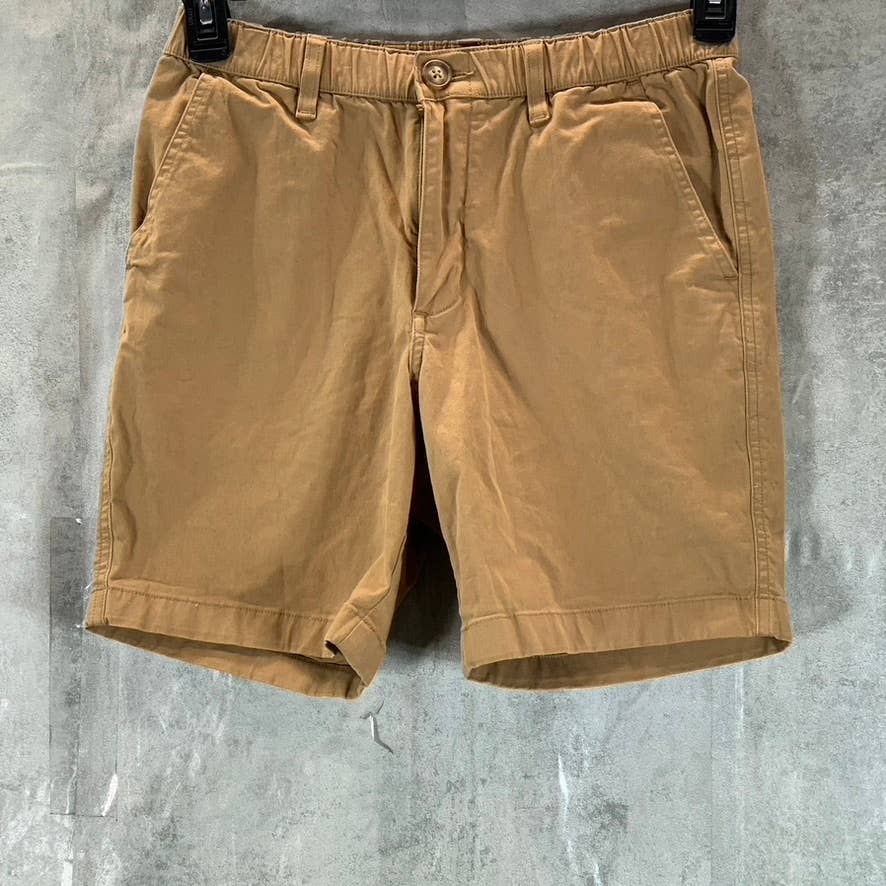 CHUBBIES Men's Dark Khaki 7" Boomshakalaka Chino Shorts SZ 30