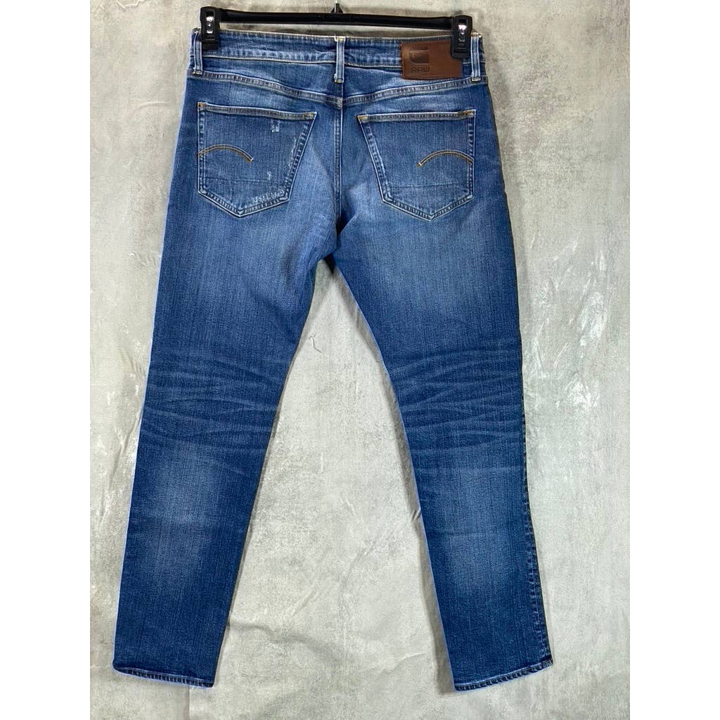 G-STAR RAW Men's Faded Niagara 3301 Slim-Fit Jeans SZ 33X32