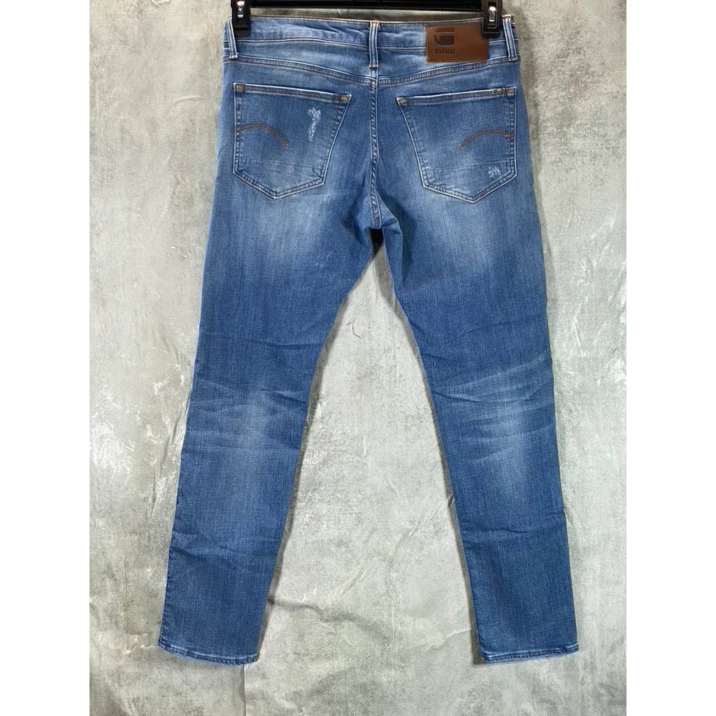 G-STAR RAW Men's Faded Niagara Restored 3301 Slim-Fit Jeans SZ 32X32