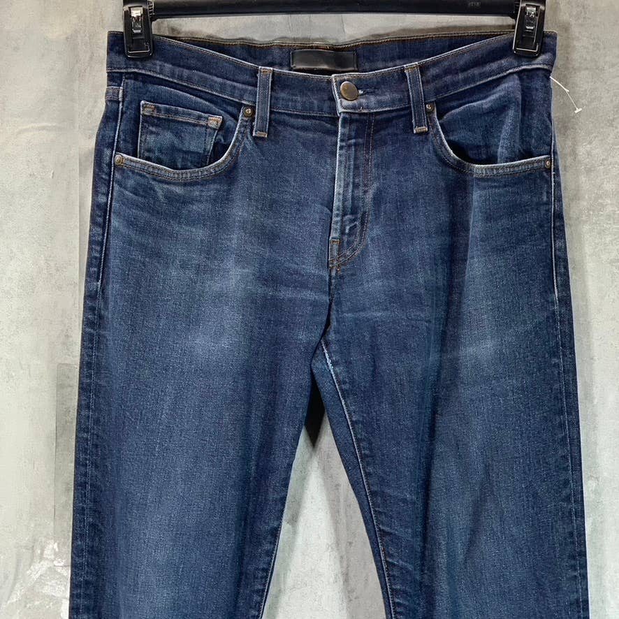 J BRAND Men's Blue Denim Slim Straight-Leg Jeans SZ 31