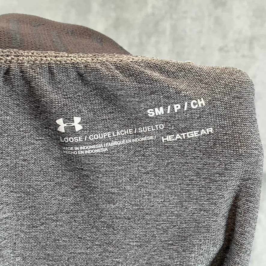 UNDER ARMOUR Men's Grey Heatgear Loose Pull-On Jogger SZ S