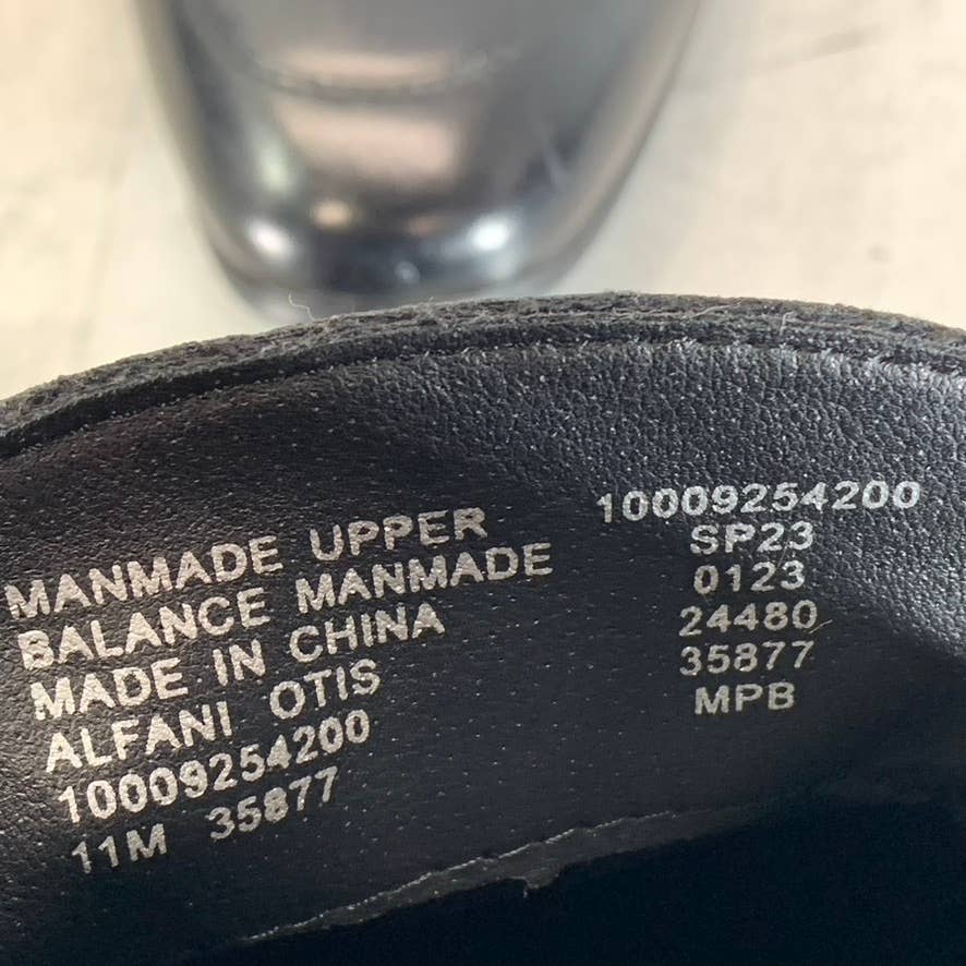 ALFANI Men's Black Otis Bit Moc-Toe Slip-On Loafers SZ 11