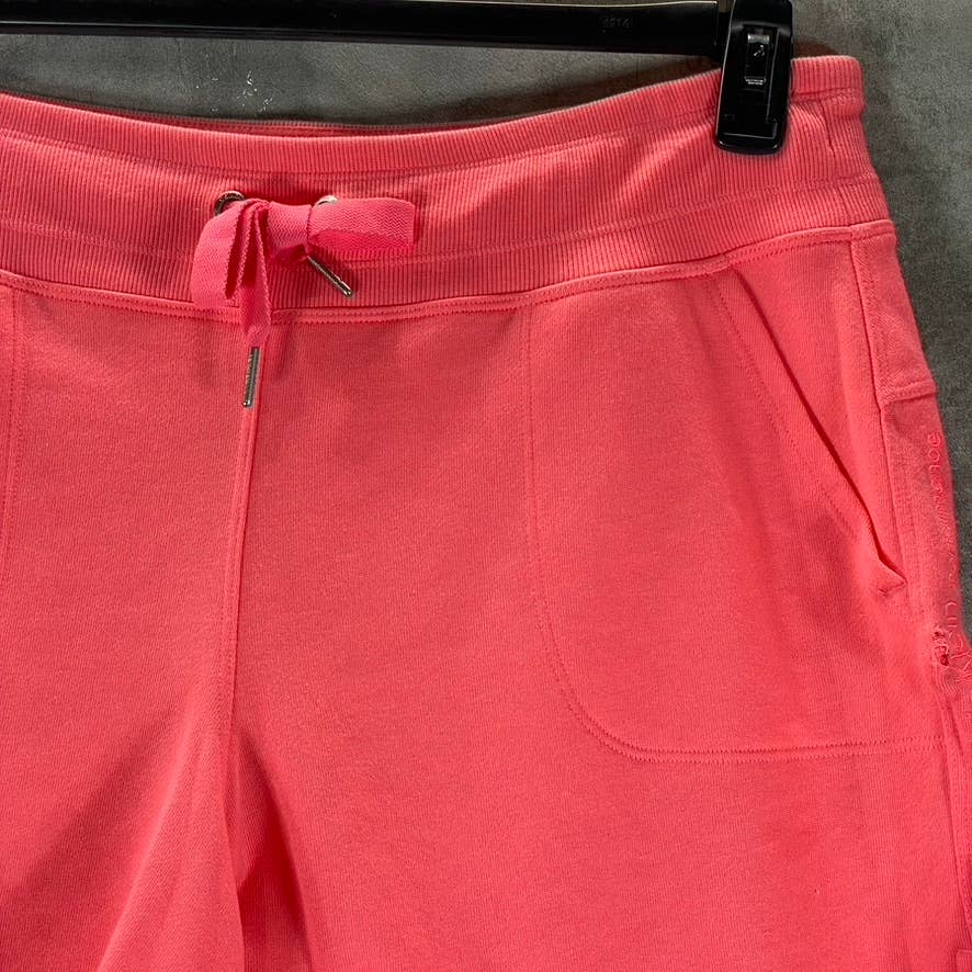 CALVIN KLEIN Performance Women's Raw-Hem Drawstring Shorts SZ XL