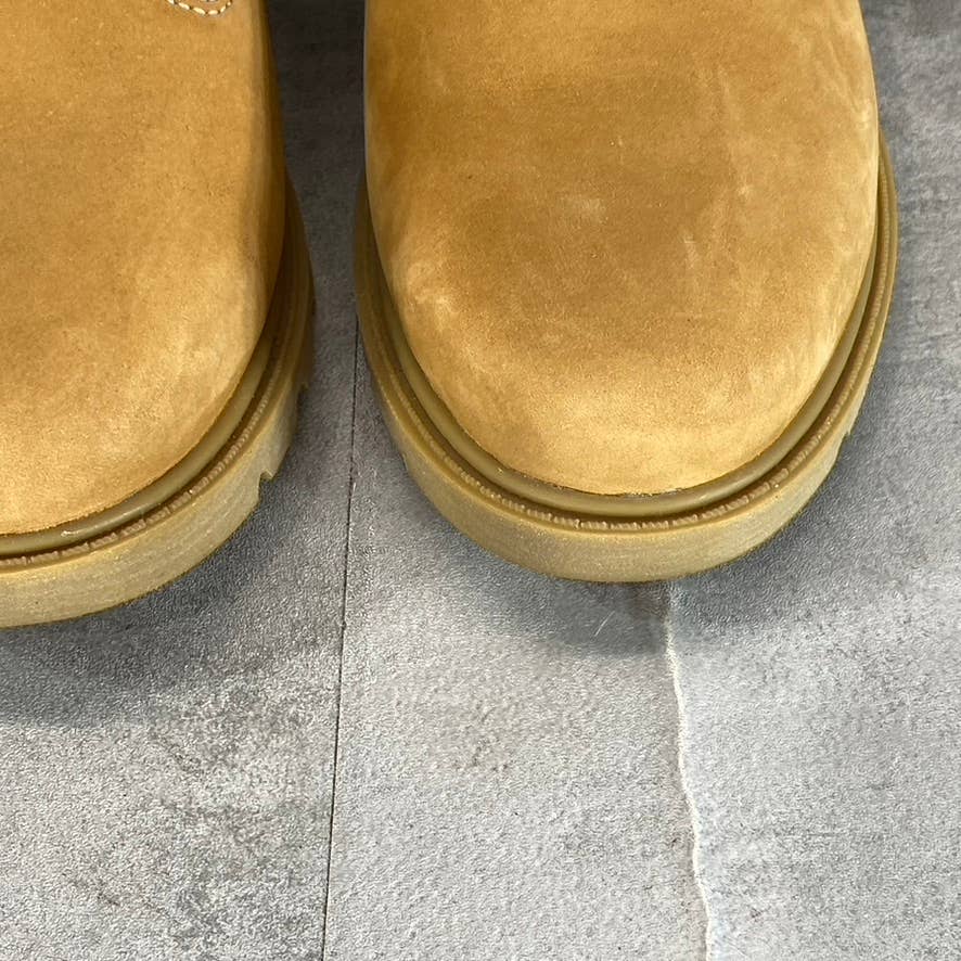 TIMBERLAND Women's Wide Wheat Nubuck Linden Woods 6" Waterproof Boots SZ 5.5W