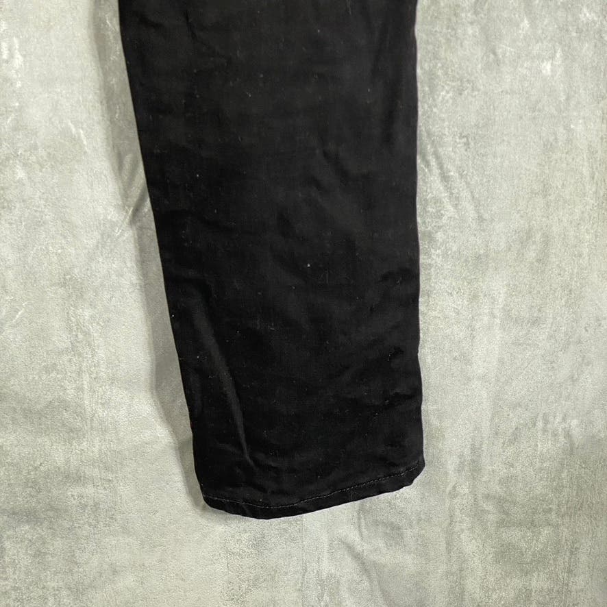 LEVI'S Men's Deep Black 514 Straight-Leg Denim Jeans SZ 33X30