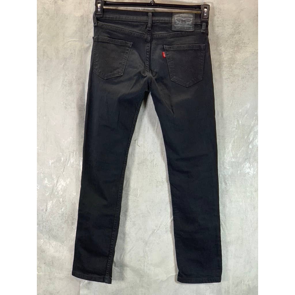 LEVI'S Men's Black 511 Flex Slim-Fit Stretch Jeans SZ 30X30