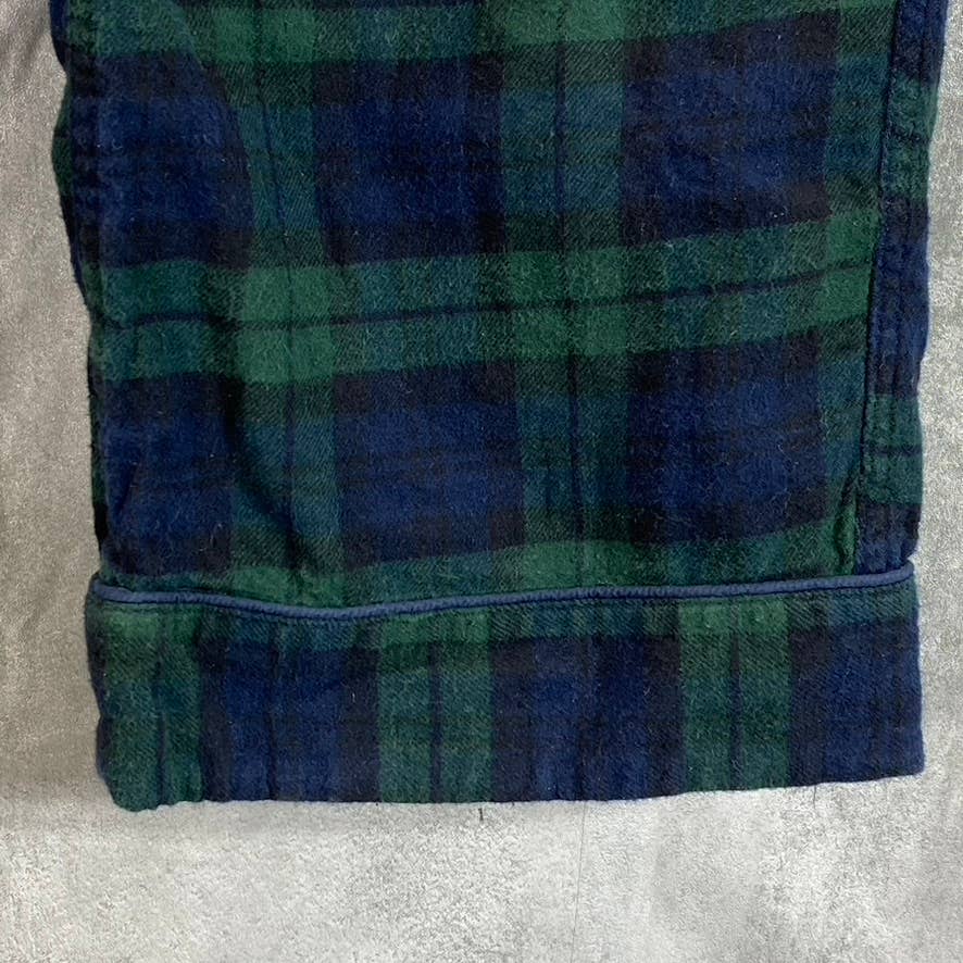 J.CREW Women's Black Watch Tartan Plaid Vintage Classic-Fit Pajama Pants SZ S