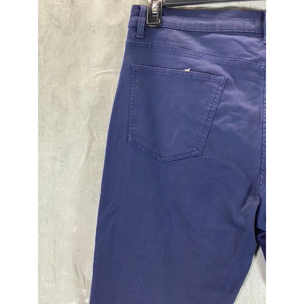 BANANA REPUBLIC Men's Navy Slim-Fit Chino Pants SZ 36X30