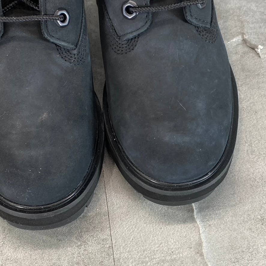 TIMBERLAND Women's Black Nubuck Kinsley Memory Foam Waterproof Boots SZ 7.5