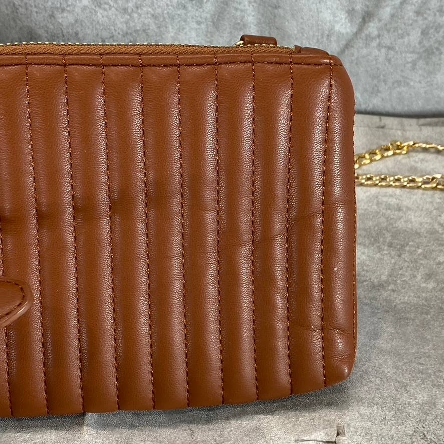 INC INTERNATIONAL CONCEPTS Women's Cognac/Gold Convertible Fanny Pack SZ L