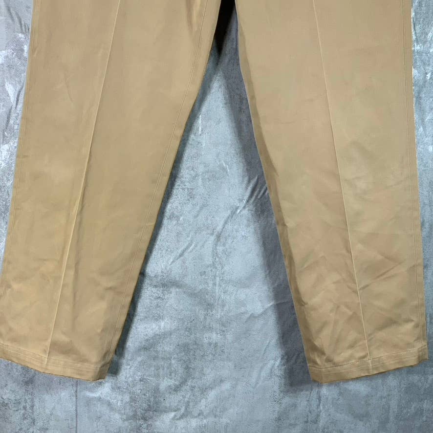 BROOKS BROTHERS Men's Khaki Hudson Fit Stretch Advantage Chino Pants SZ 36X32