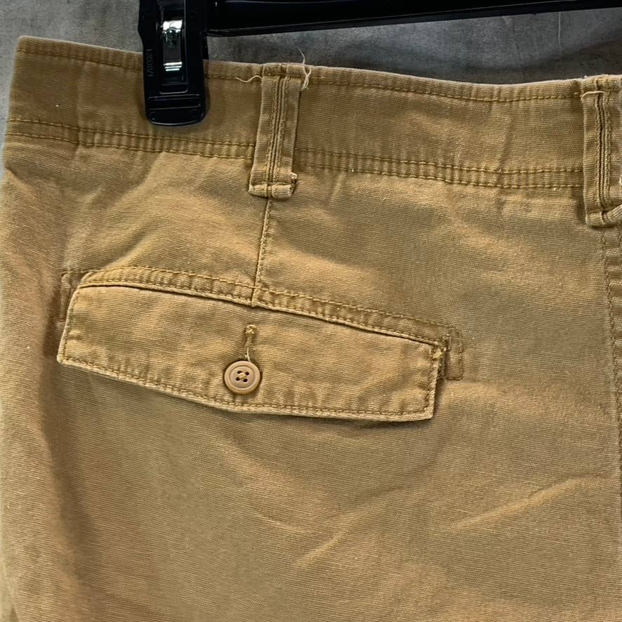GOODFELLOW & CO Men's Brown Regular-Fit Flex Waist Cargo Shorts SZ 42