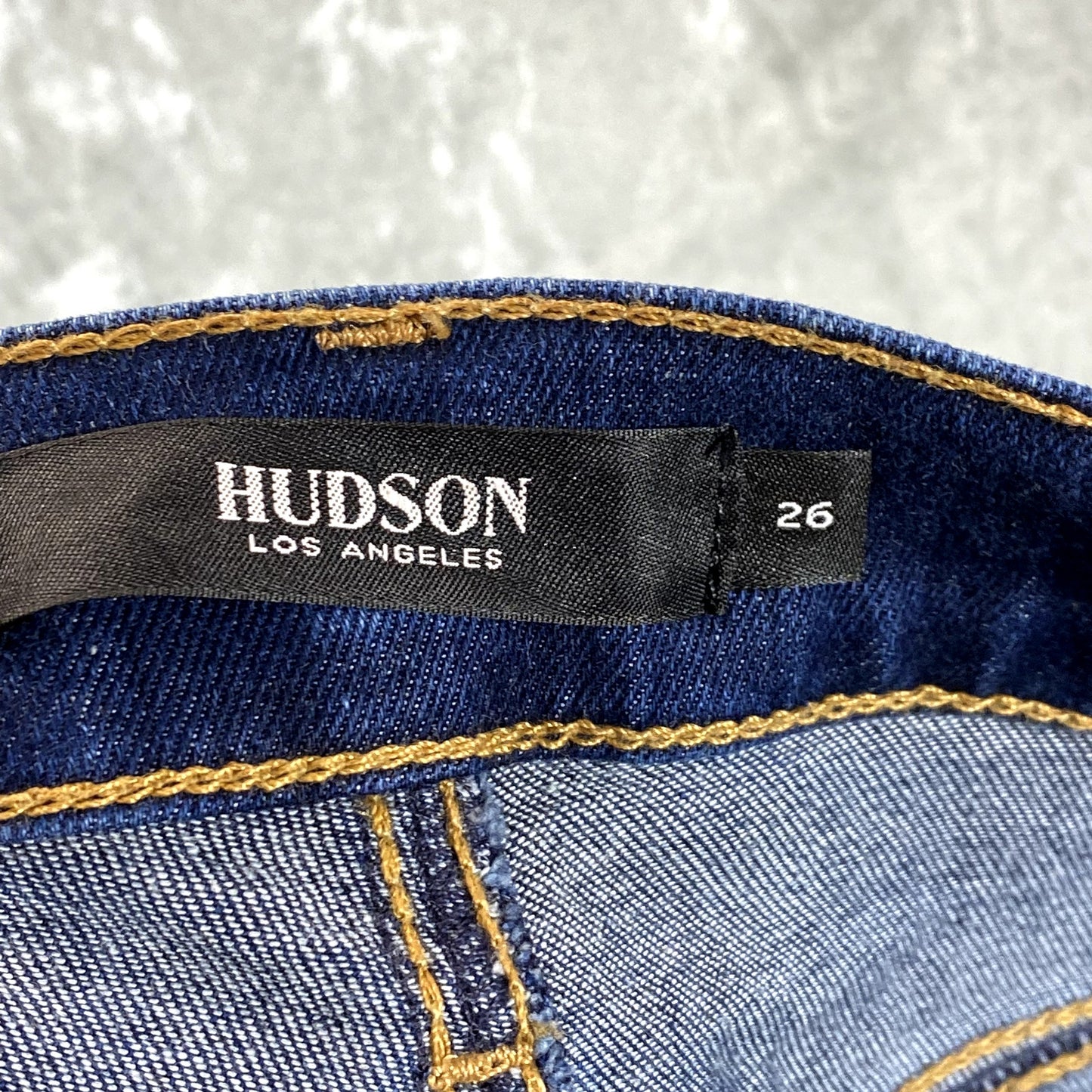 HUDSON Women's Flynn Barbara High-Rise Super Skinny Ankle Jeans SZ 26