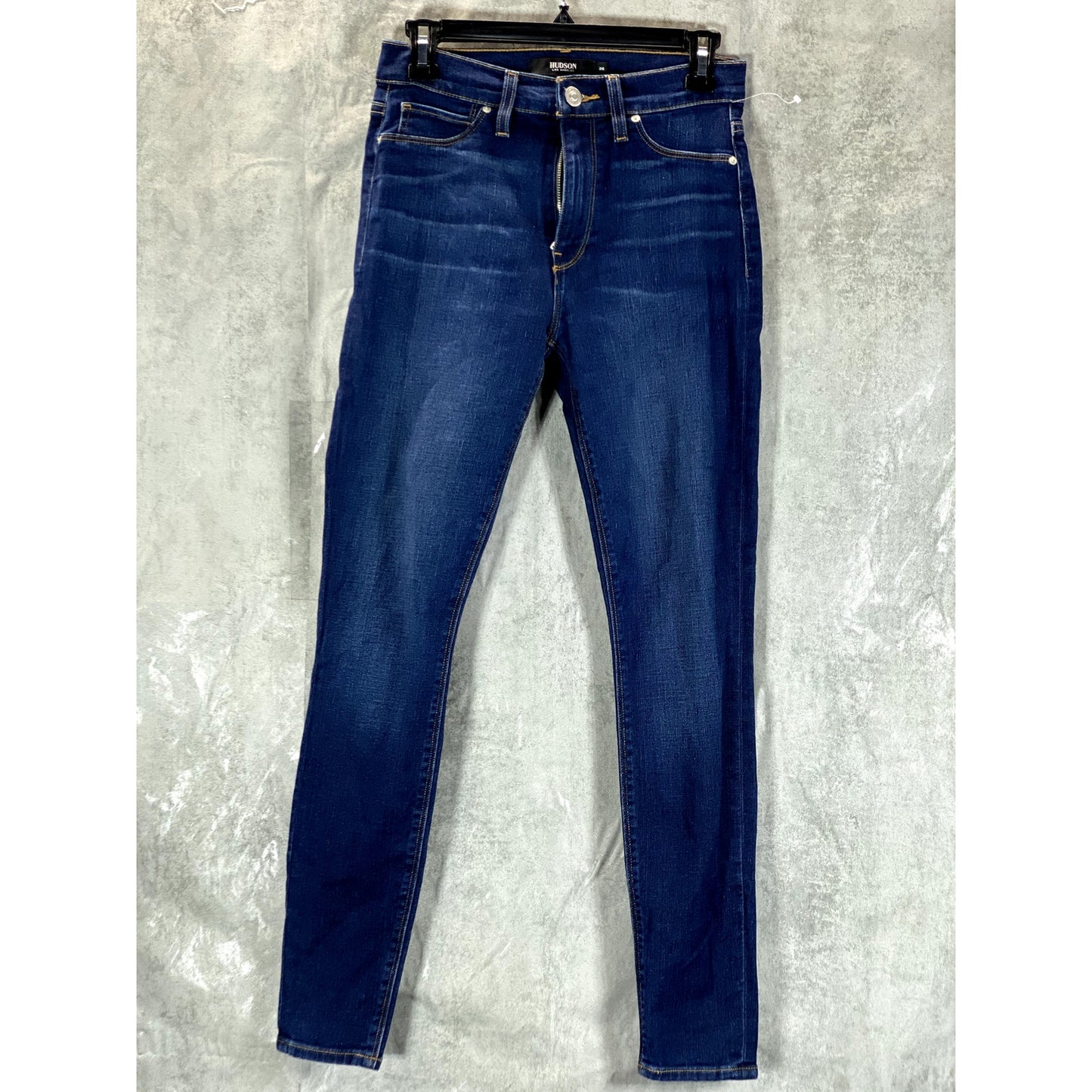 HUDSON Women's Flynn Barbara High-Rise Super Skinny Ankle Jeans SZ 26