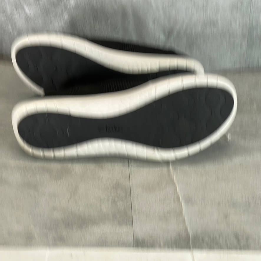 CLARKS Collection Women's Black Knit Adella Step Slip-On Sneakers SZ 10