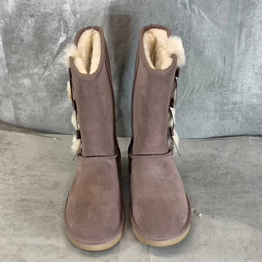 KOOLABURRA By UGG Women's Cinder Victoria Faux-Fur Tall Pull-On Boots SZ 6