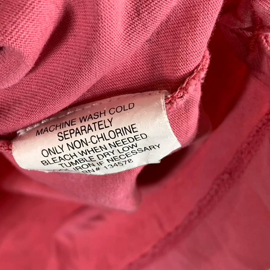 VINEYARD VINES Men's Red Classic Pima Pique Short-Sleeve Polo Shirt SZ M