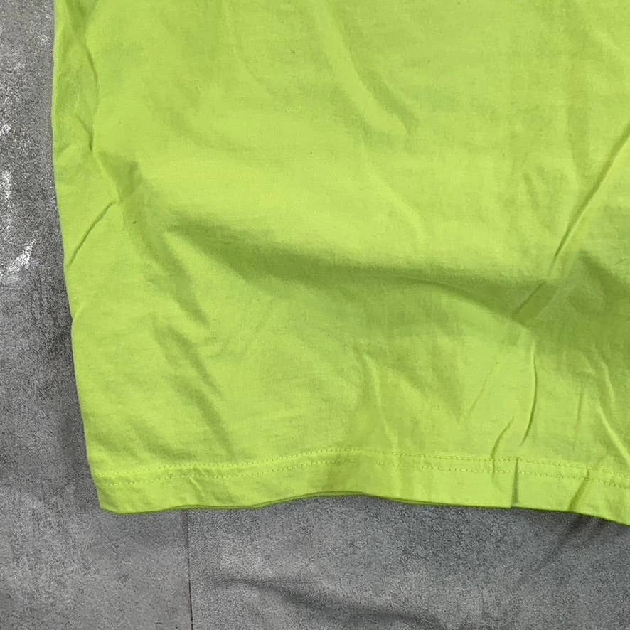 JORDAN CRAIG Men's Neon Green Crewneck Short-Sleeve T-Shirt SZ XL