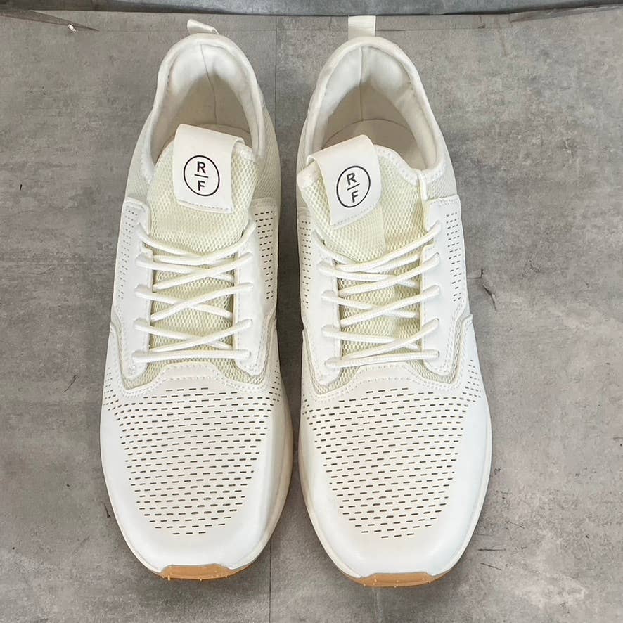 RESERVED FOOTWEAR NEW YORK Men's White The Chantrey Lace-Up Sneakers SZ 10.5
