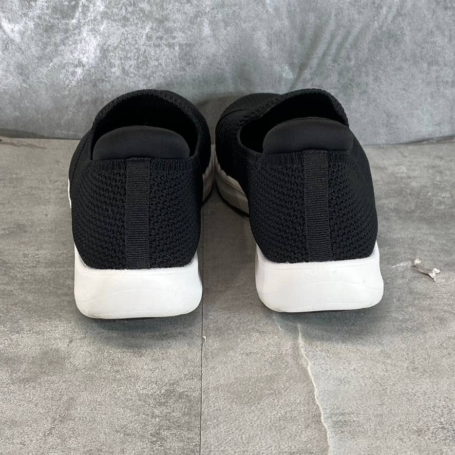 CLARKS Collection Women's Black Knit Adella Step Slip-On Sneakers SZ 10