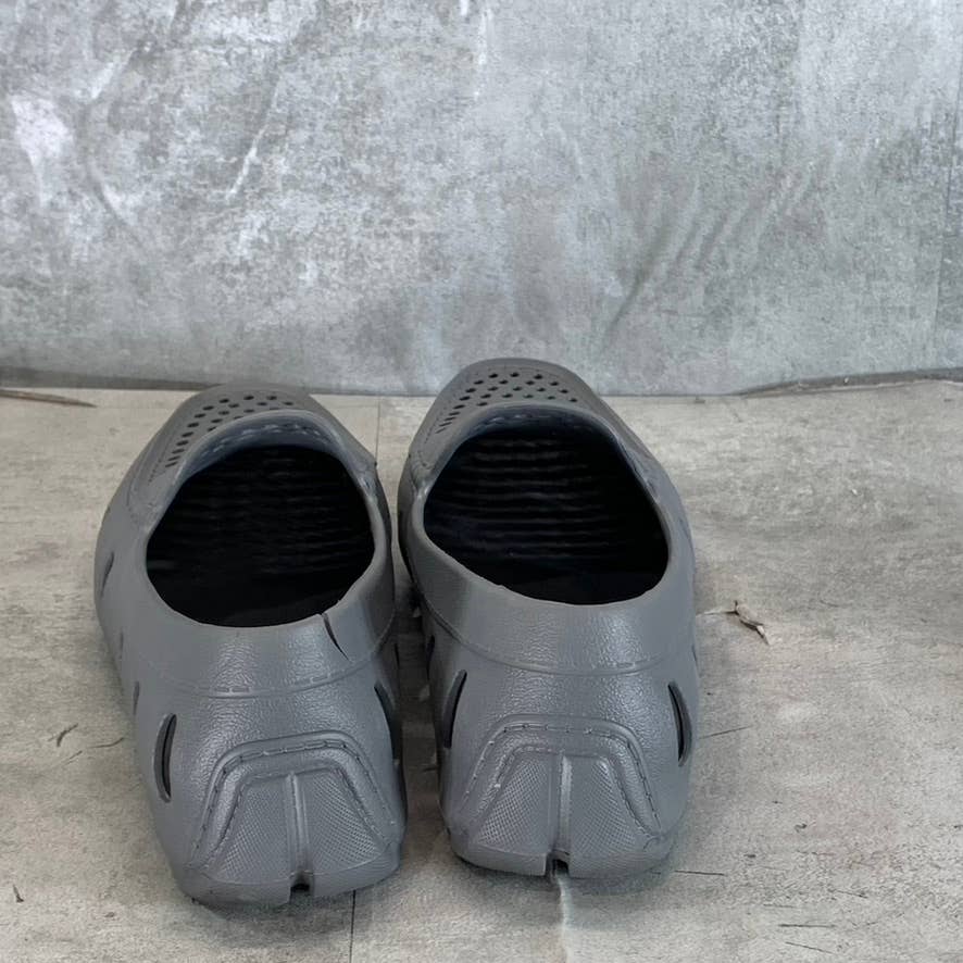 CLUB ROOM Men's Gray Lightweight Perforated Slip-On Driver Shoes SZ 9