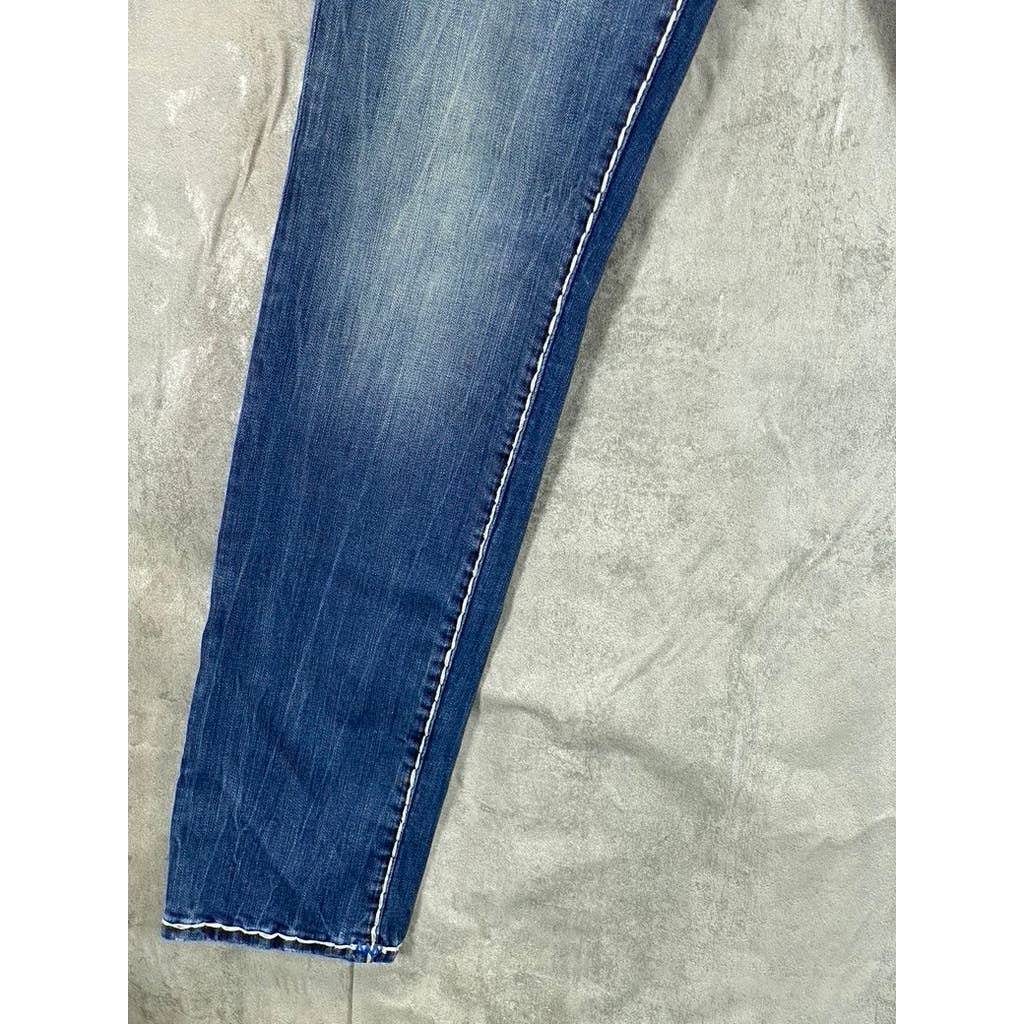 TRUE RELIGION Men's Blue Rocco Relaxed Skinny Jeans SZ 32