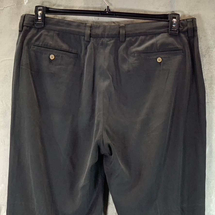 TOMMY BAHAMA Men's Black New ST. Thomas Relaxed Dress Pants SZ 38X34