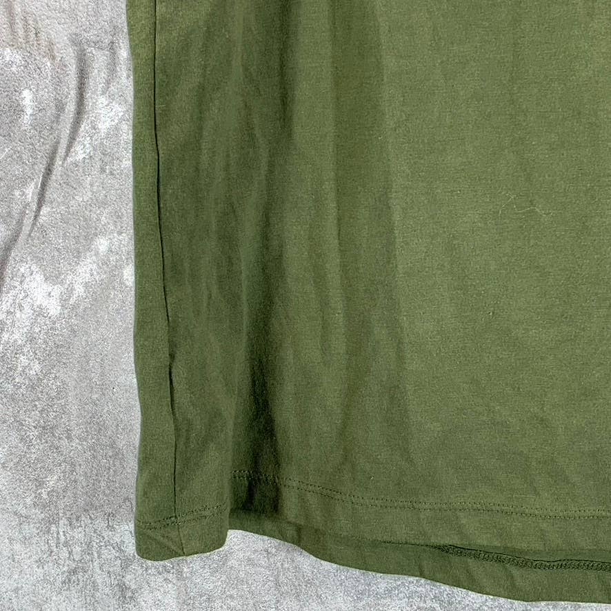 GOODFELLOW & CO Men's Olive Crewneck Short-Sleeve Lyndale T-Shirt SZ XL