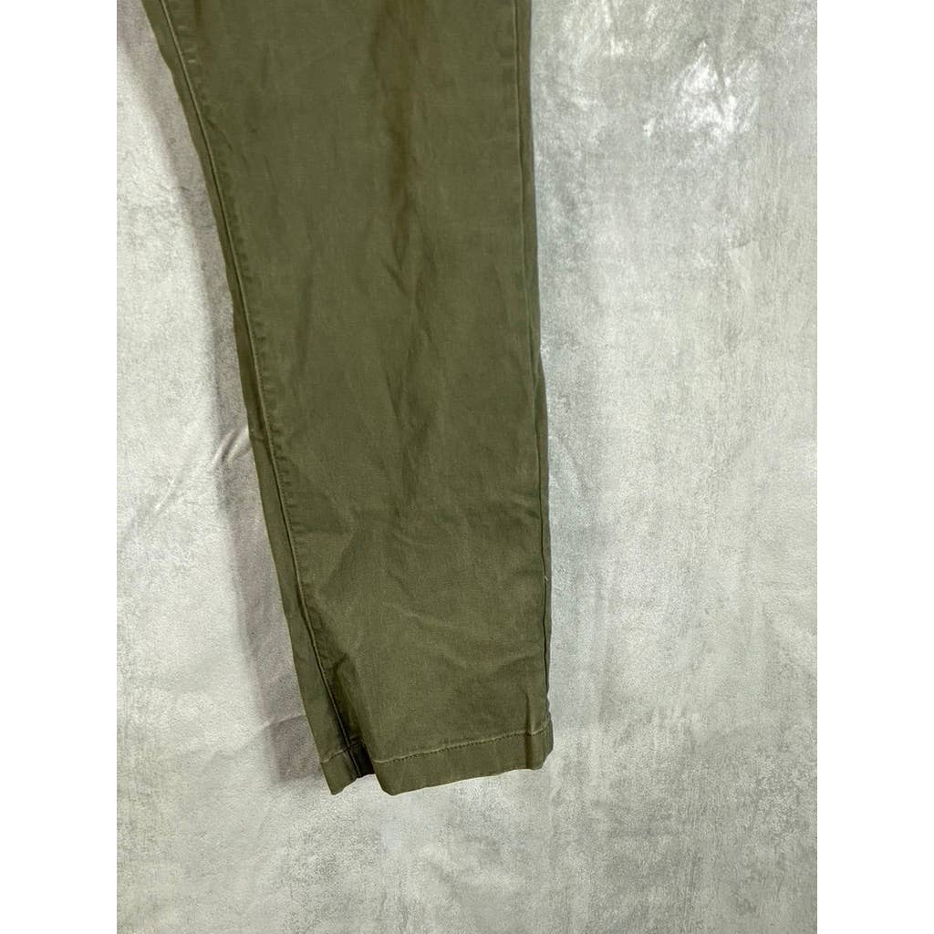 GOODFELLOW & CO Men's Paris Green Athletic-Fit Hennepin Chino Pants SZ 33X30
