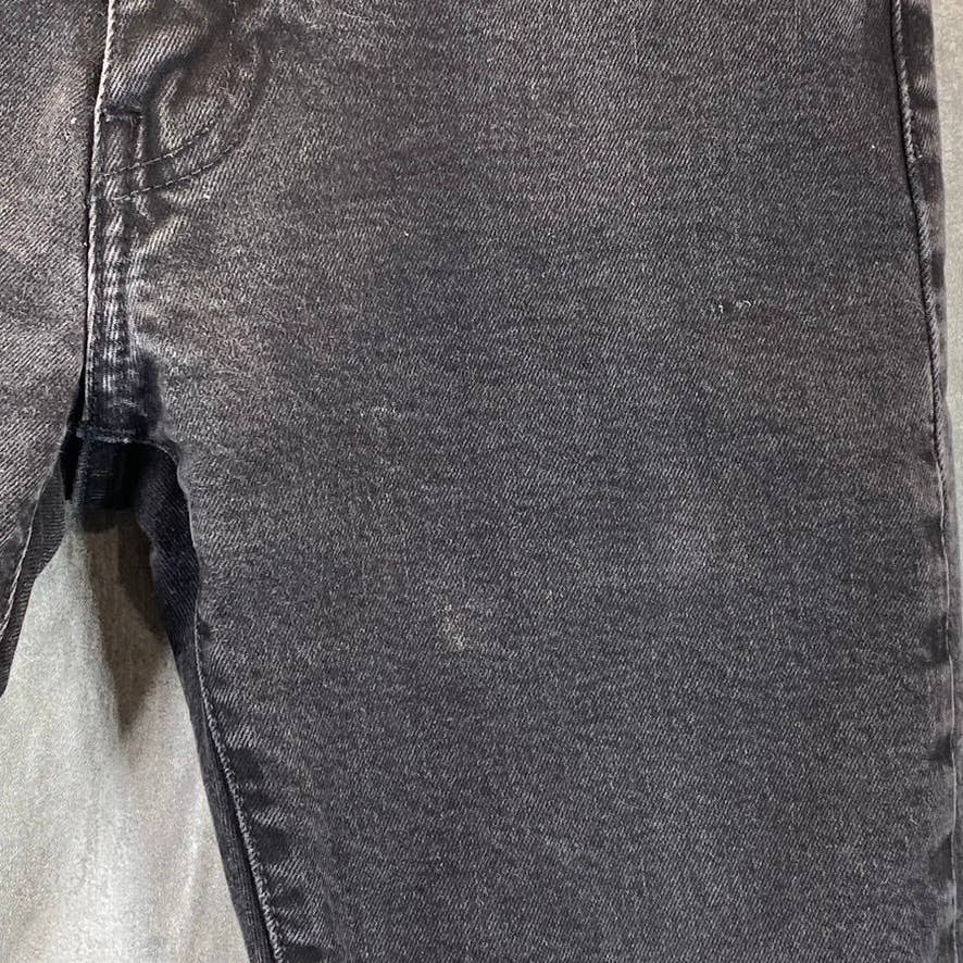 LEVI STRAUSS & CO Men's Black 502 Tapered-Fit Jeans SZ 29X30