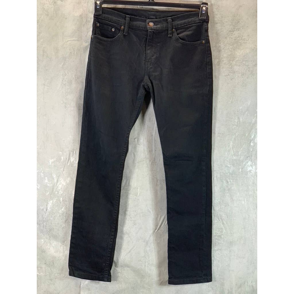 LEVI'S Men's Black 511 Flex Slim-Fit Stretch Jeans SZ 30X30