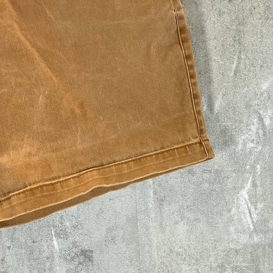 URBAN OUTFITTERS Men's Tan Flat Front Shorts SZ 30