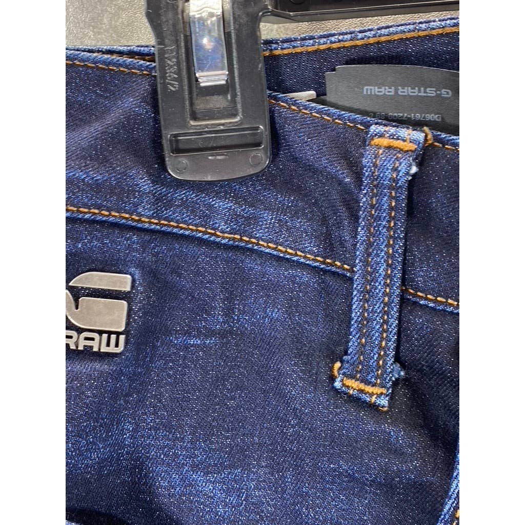 G-STAR RAW Men's Dark Aged D-Staq 5-Pocket Slim Jeans SZ 33X32