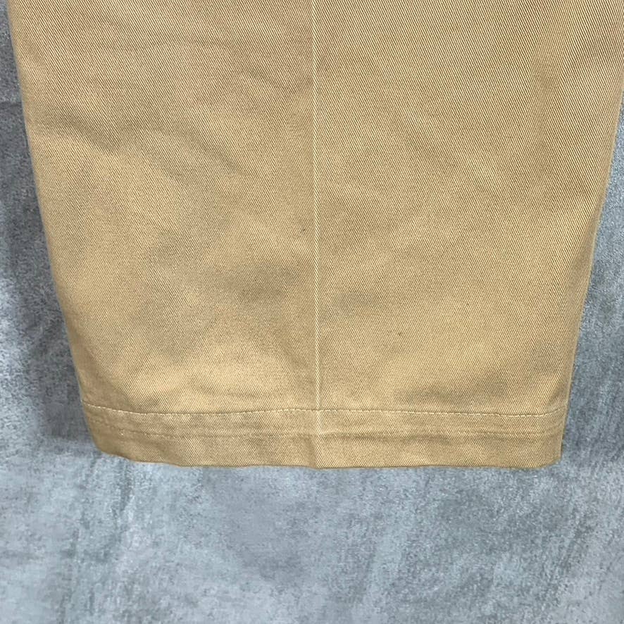BROOKS BROTHERS Men's Khaki Hudson Fit Stretch Advantage Chino Pants SZ 36X32