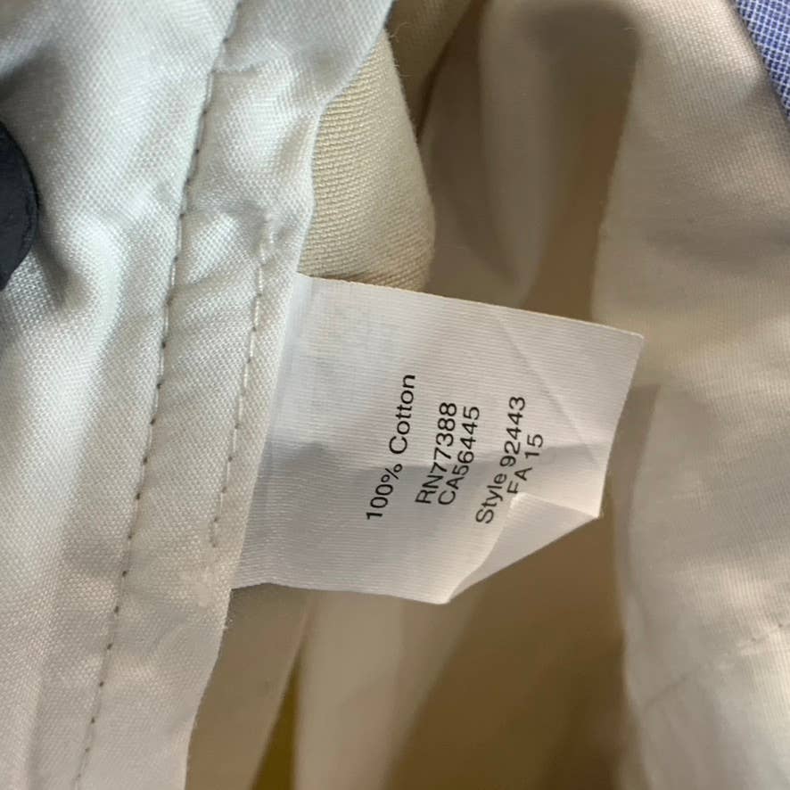 J.CREW Men's Tan Slim-Fit Bedford Dress Chino Pants SZ 32X30