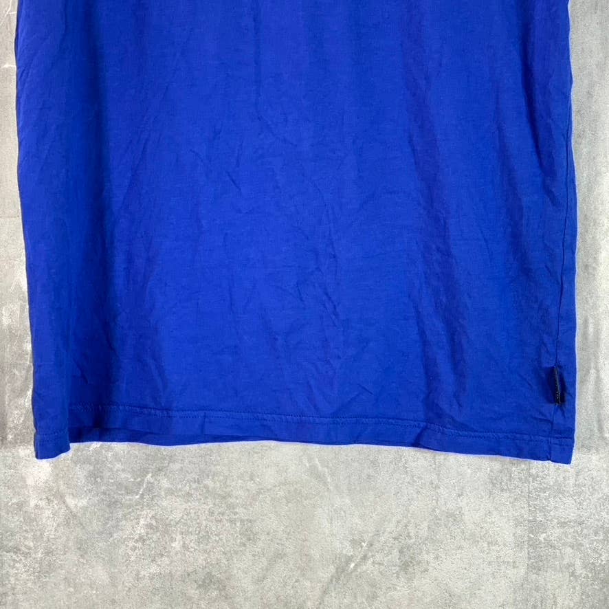 TED BAKER LONDON Men's Dark Blue Short Sleeve Polo Shirt SZ 3