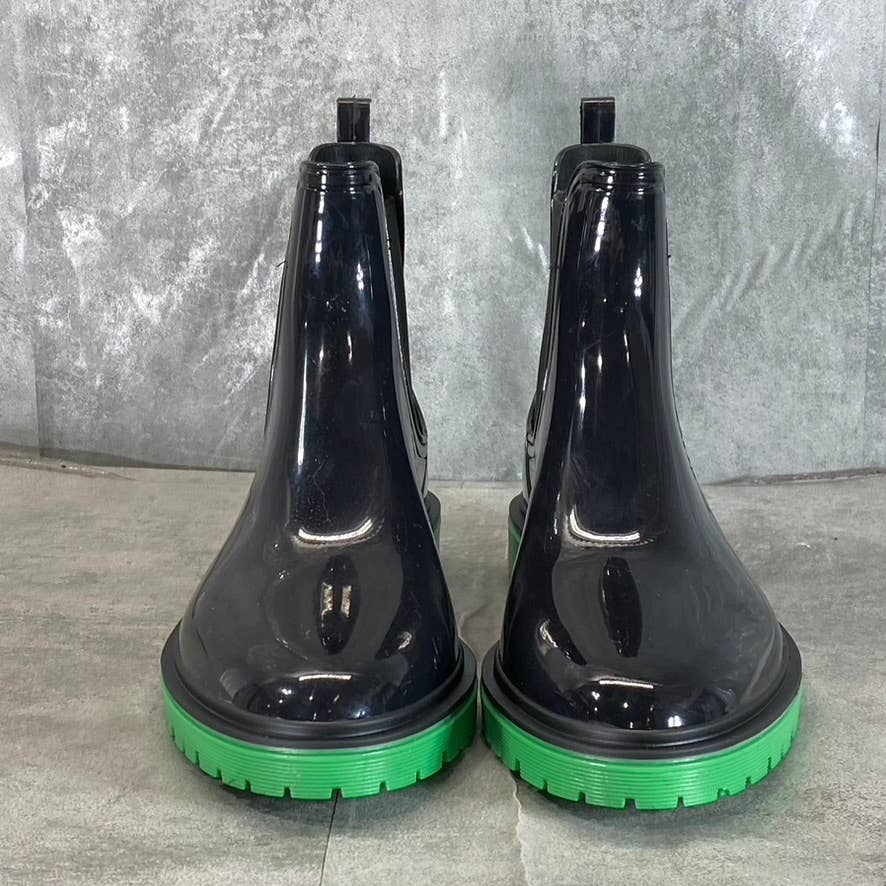 INC INTERNATIONAL CONCEPTS Women's Black Rylien Round-Toe Pull-On Rain Boot SZ11