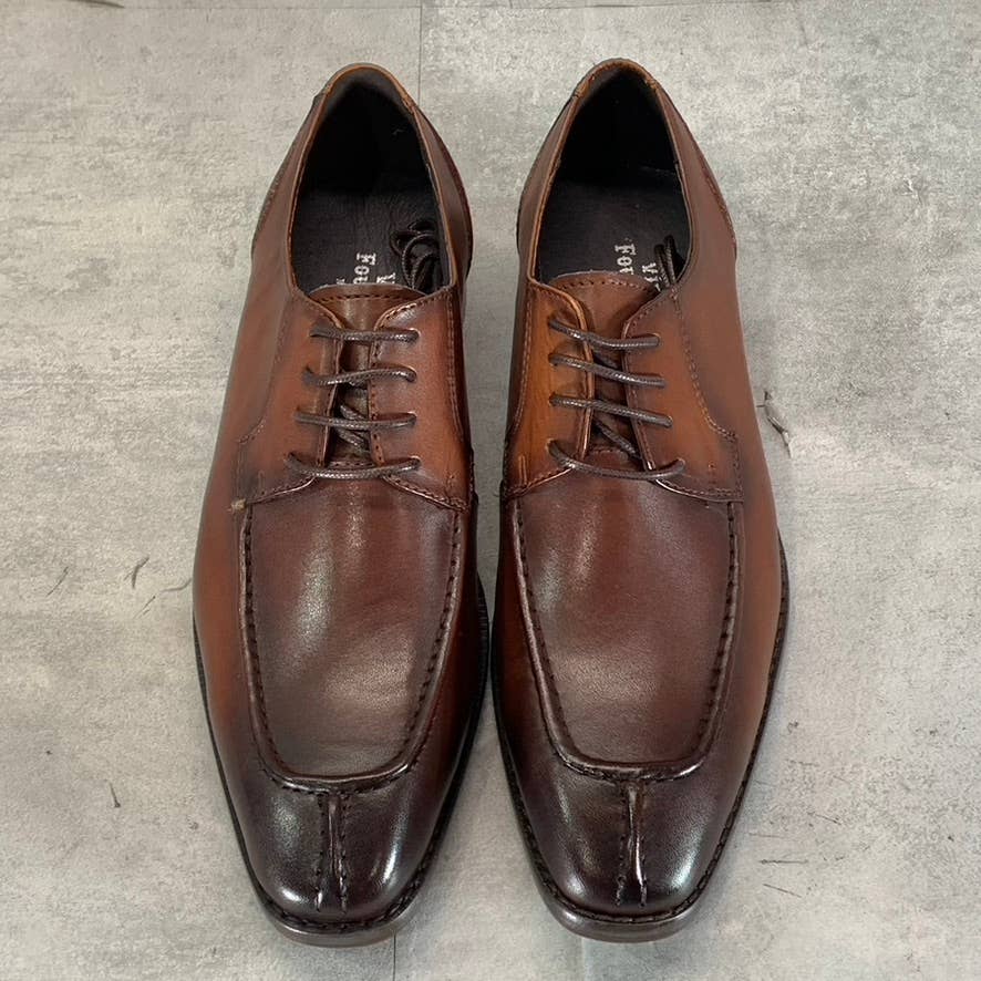 VINTAGE FOUNDRY CO. Men's Brown Leather Morris Lace-Up Oxford Shoes SZ 9