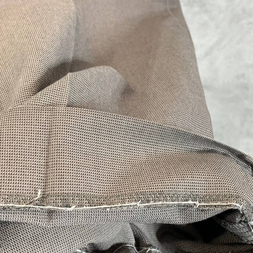 BANANA REPUBLIC Men's Brown Gray Tailored Slim-Fit Non-Iron Dress Pants SZ 34X30
