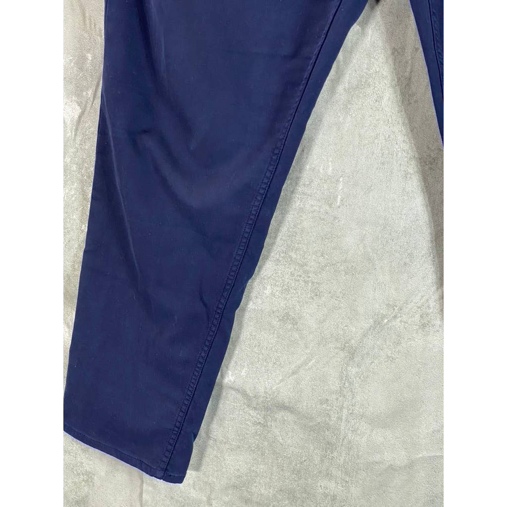 BANANA REPUBLIC Men's Navy Slim-Fit Chino Pants SZ 36X30