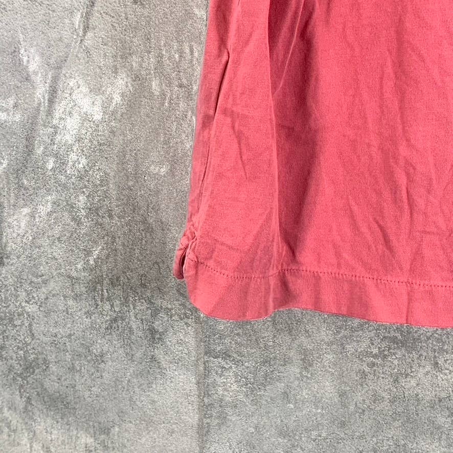 VINEYARD VINES Men's Red Classic Pima Pique Short-Sleeve Polo Shirt SZ M