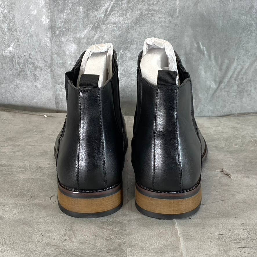 VANCE CO. Men's Wide Width Black Landon Pull-On Dress Boots SZ 11W