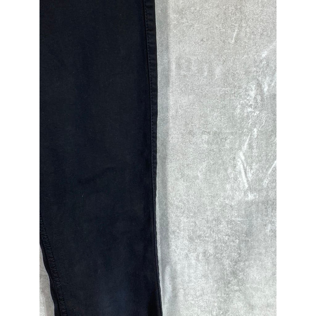 7 FOR ALL MANKIND Women's Black Solid The High-Rise Skinny Jeans SZ 28
