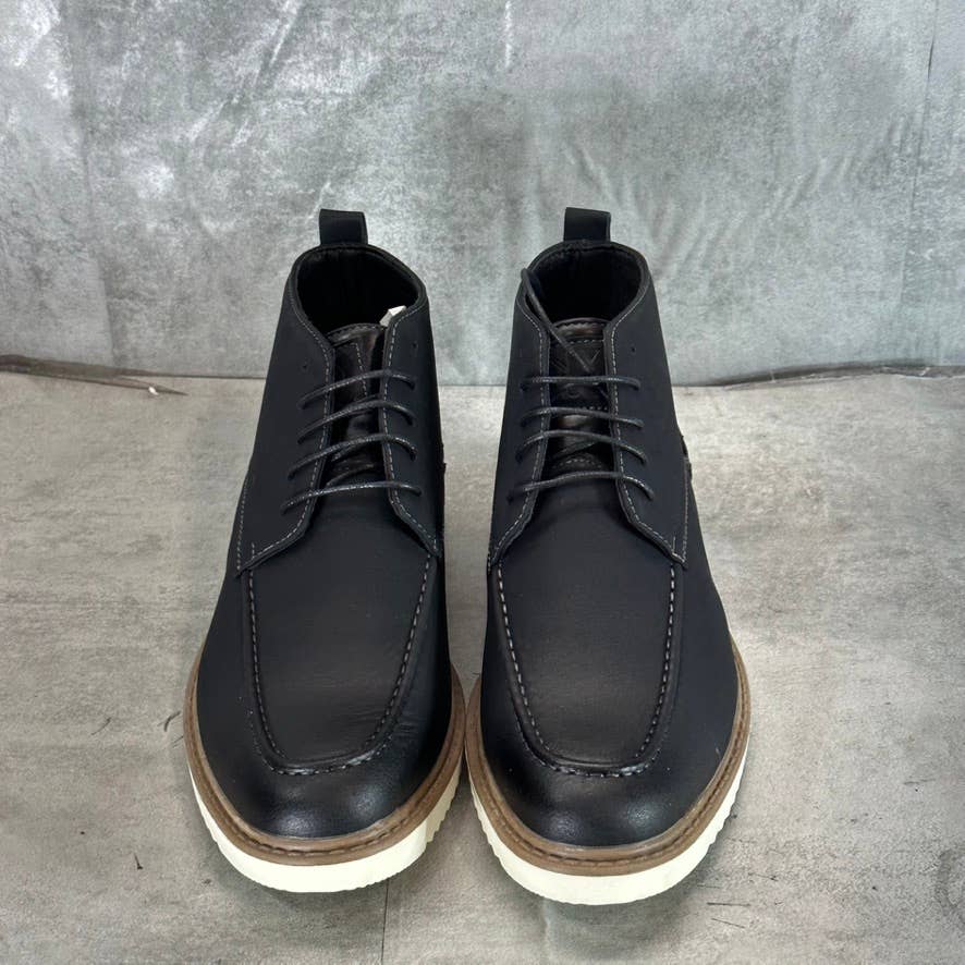 NEW YORK & COMPANY Men's Black Hurley Lace-Up Chukka Boots SZ 9.5