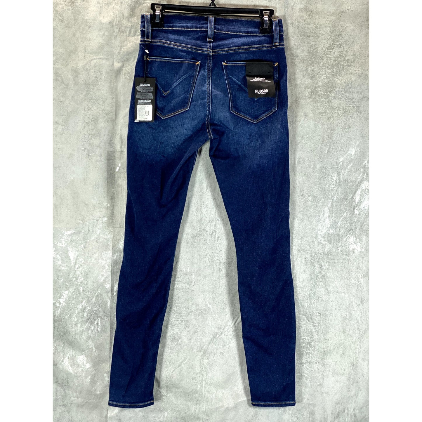HUDSON Women's Flynn Barbara High-Rise Super Skinny Ankle Jeans SZ 26
