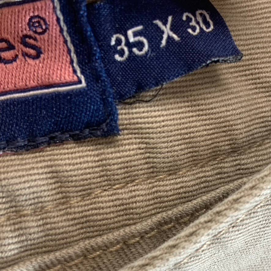 VINEYARD VINES Men's Tan Slim-Fit Collegiate Pants SZ 35X30