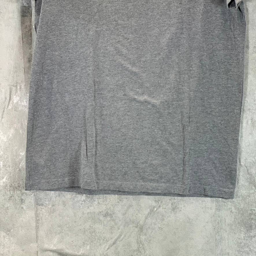 GOODFELLOW & CO Men's Heather Grey Crewneck Short-Sleeve Lyndale T-Shirt SZ M