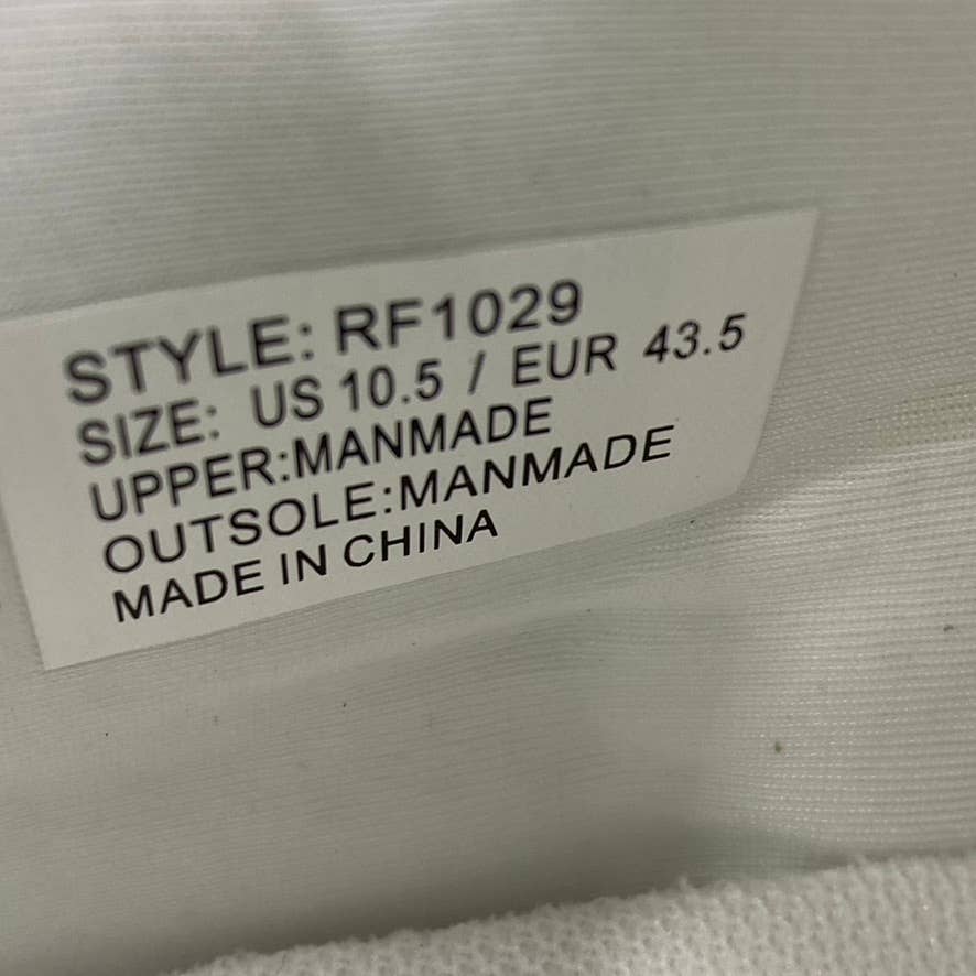 RESERVED FOOTWEAR NEW YORK Men's White The Chantrey Lace-Up Sneakers SZ 10.5