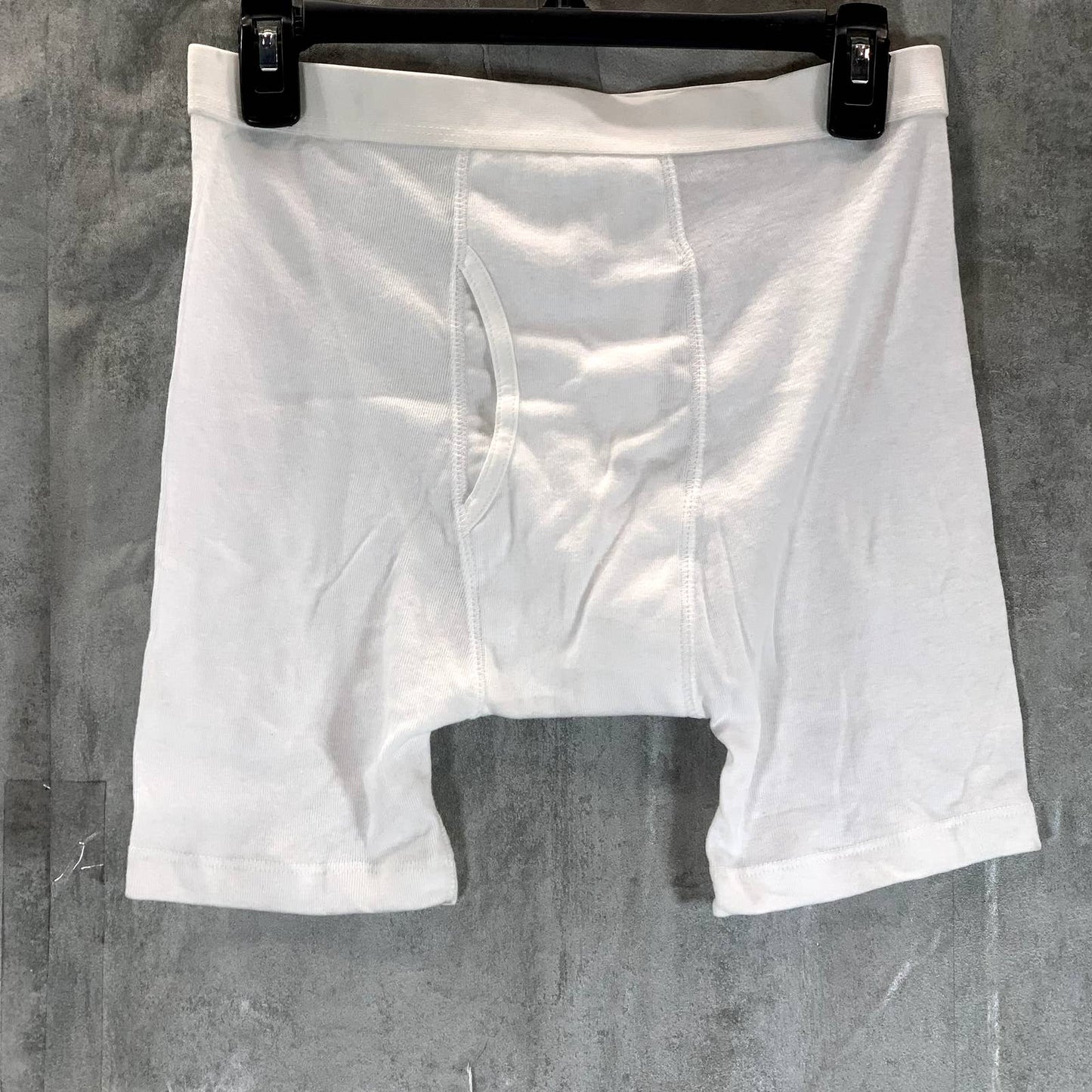 CLUB ROOM Men's Solid White 3-Piece Boxer Briefs SZ M