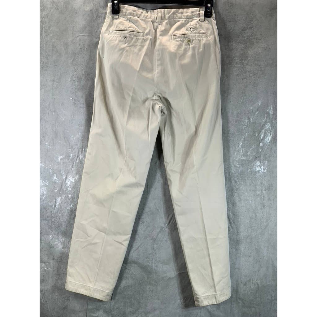 POLO BY RALPH LAUREN Men's Beige Vintage Chatfield Chino Pants SZ 32X32